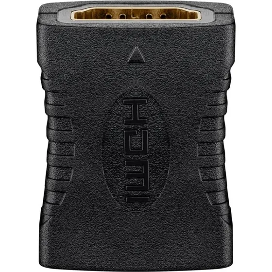 Goobay HDMI-adapter, forgyldt (HDMI A hun > A hun) 4K/60Hz