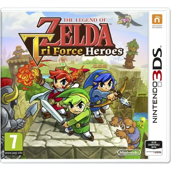 The Legend of Zelda: Tri Force Heroes (Nintendo 3DS)