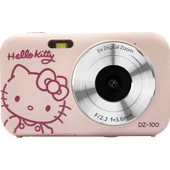 Yashica x Hello Kitty DZ-100 8MP 8x digitalzoom, pink