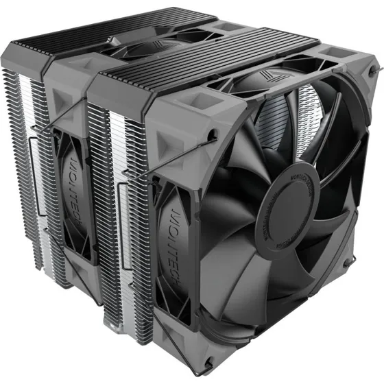 Montech NX600 120mm Dual-Tower CPU-kler, Sort