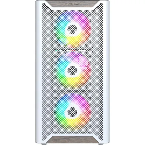 Montech XR Wood Miditower hvid