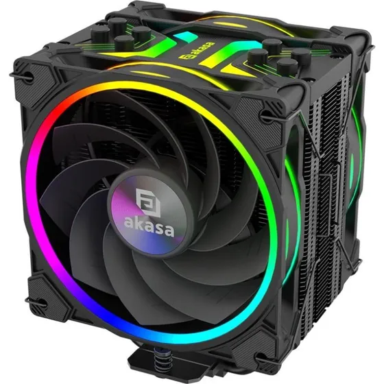 Akasa SOHO 120 mm blser - sort