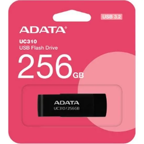ADATA UC310 256GB USB 3.2 Gen 1 - Sort