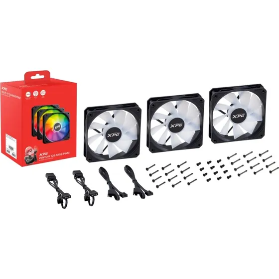 XPG VENTO R 120 ARGB PWM 120mm blser  sort