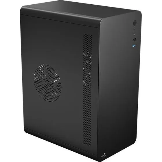 Aerocool CS110 Mini Tower – MicroATX/Mini-ITX, sort