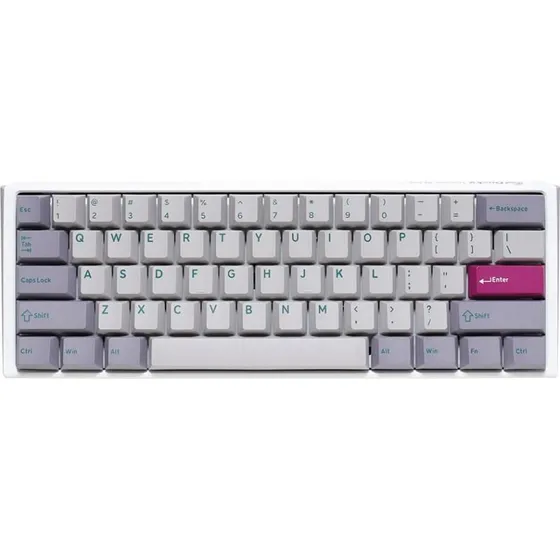 Ducky One 3 Mini Mist Grey - 61-tast Mekanisk RGB (Tysk)
