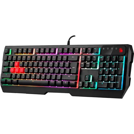 A4Tech Bloody B140N kablet gaming-tastatur, sort