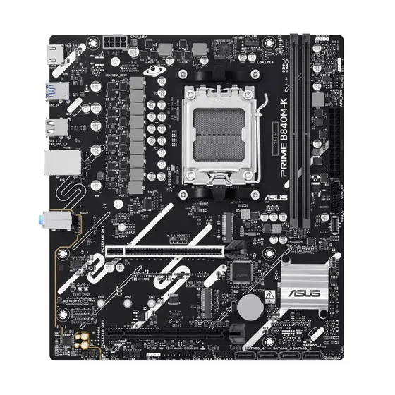 ASUS PRIME B840M-K micro‑ATX (Socket AM5, B840)