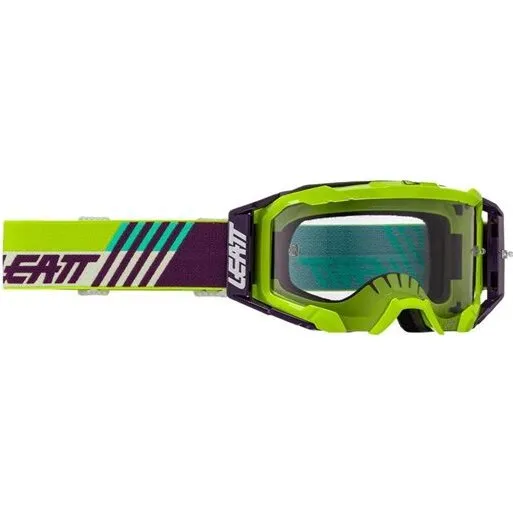 Leatt Velocity 5.5 Cryztal Lime/Purple