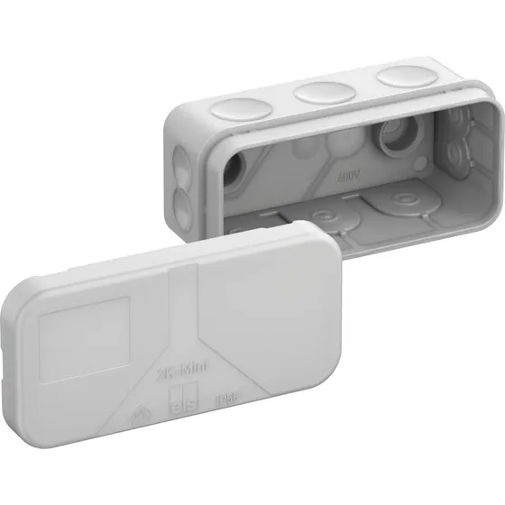 2K-MINI membrandåse IP55 89x43 mm grå