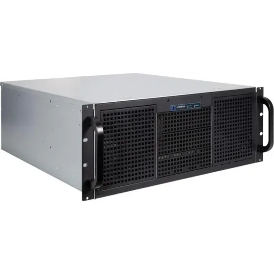 Inter-Tech 4U-40248 serverkabinet, gr, 4U (ATX/SSI CEB)