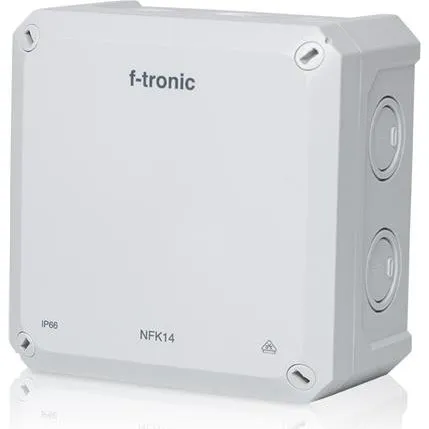 Universal forgreningsdåse 140x140x81 mm IP66 grå