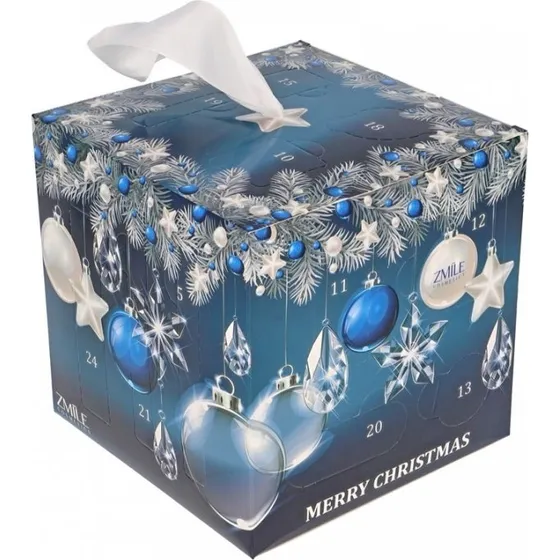 Zmile Cosmetics Beauty Advent Calendar Cube 'Blue Magic' (24 veganske)
