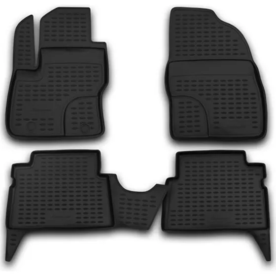 RUBBERLINE Gummimåtter Ford Kuga 2008–2013, sæt 4 stk