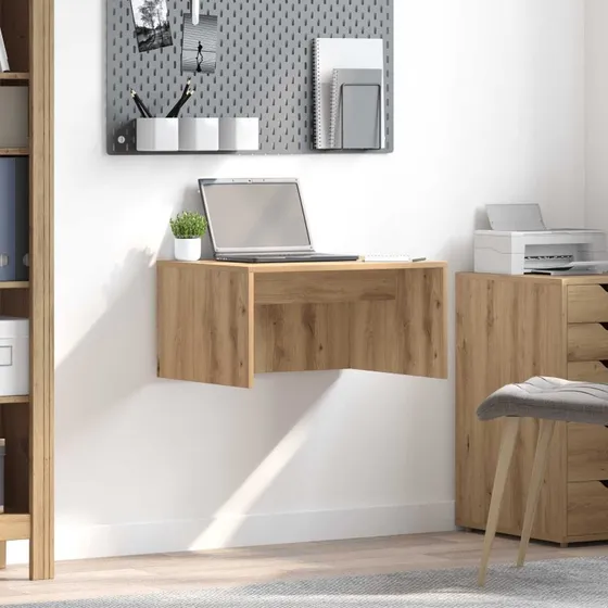 Vghngt skrivebord Artisan i egetr 60x45x30 cm