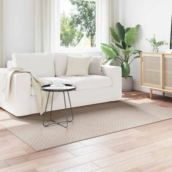FARO Områdetæppe 200x140 cm – Creme