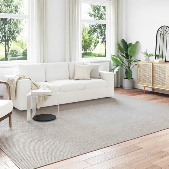Områdetæppe LUGO Rektangulært Creme 280x200 cm