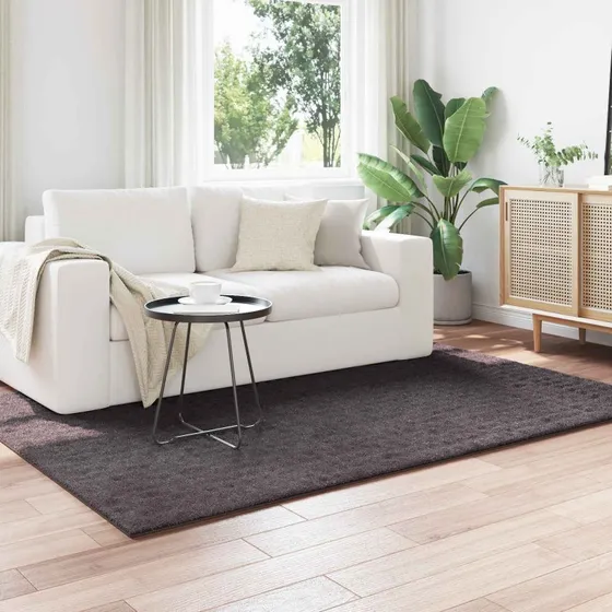 Områdetæppe SIROLO 200x140 cm - Antracit, Polyester