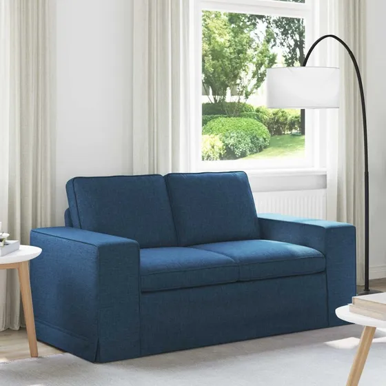 Blå stofsofa 162x80x82 cm – Moderne komfort