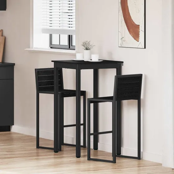 Barbord i konstrueret tr, rektangulrt