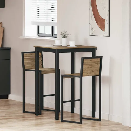 vidaXL Stende Barbord i Konstrueret Tr