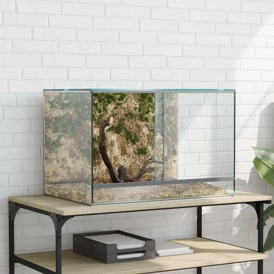 Glas terrarium 60x40x40 cm  transparent habitat