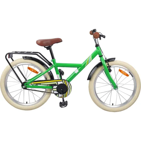Brnecykel 24" (8-12 r) Grn  Justerbar stlramme