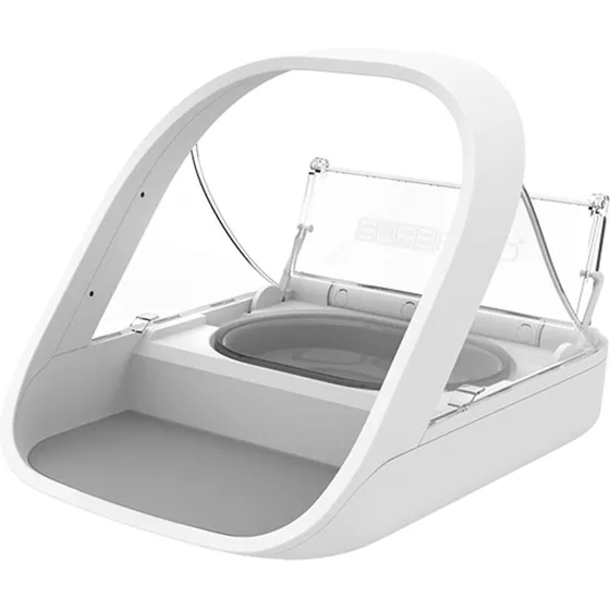 SureFeed Microchip foderautomat til katte, hvid