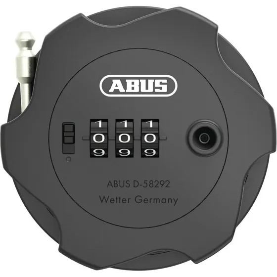 Abus Combiflex Adventure 75 cm/4 mm – Sort