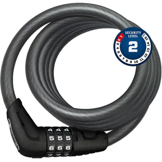 Abus Star 4508C Spirallås med kode, 150 cm