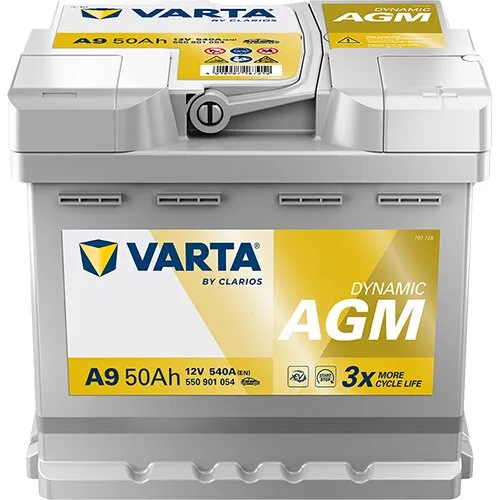 VARTA starterbatteri 550901054K262