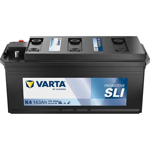 VARTA Promotive Black K4 12V 143Ah – traktor/lastbilbatteri