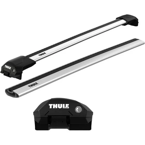 Thule WingBar Edge tagbøjlesæt til ræling 86+86 cm, sølv