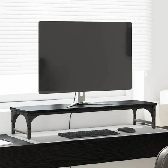 Monitorstander Sort eg 85 x 23 x 15,5 cm