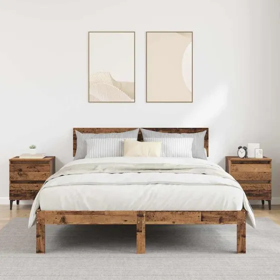 Natskabe 2 stk - Gammelt træ 40×35×50 cm