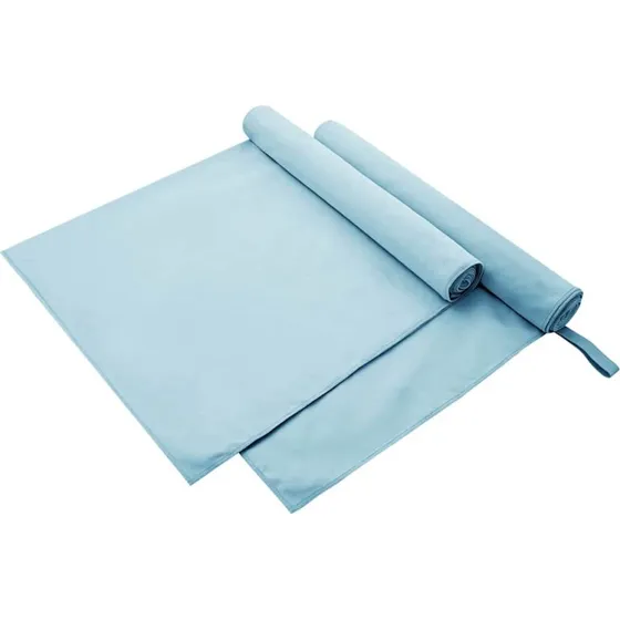 Sportshåndklæder 2 stk 180x90 cm Blå – Polyester/Polyamid