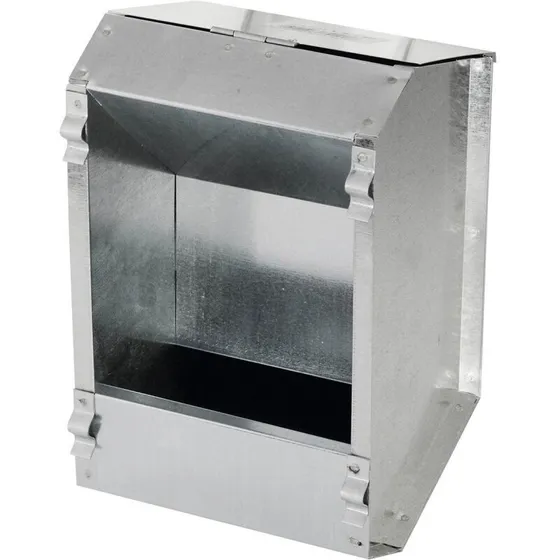 Foderautomat til kanin, galvaniseret 2200 ml