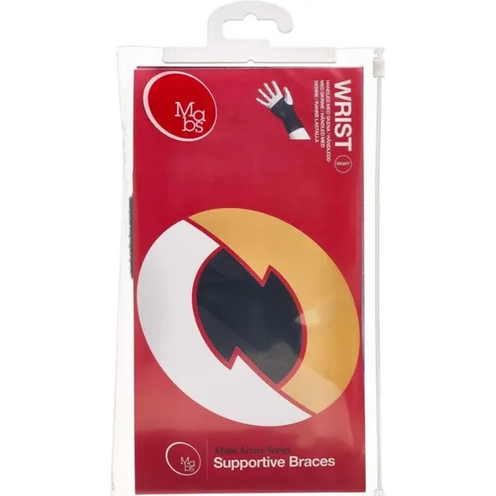 Mabs Håndledsbandage med skinne, Højre – One Size