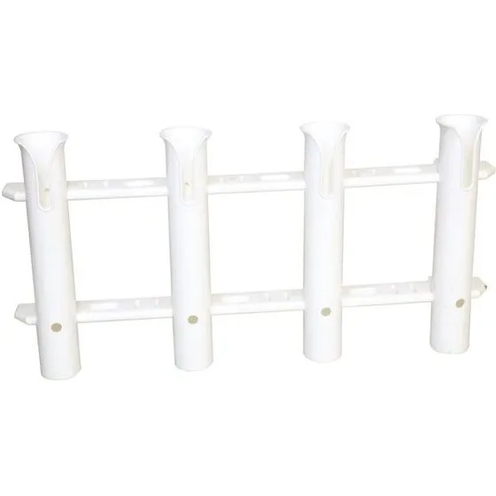 Skotmonteret fiskestangsholder til 4 stænger