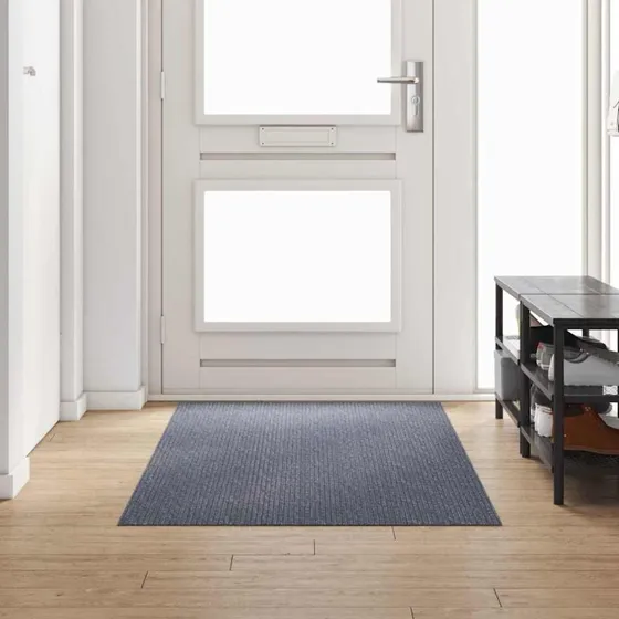 Tæppe Runner Lysegrå 100 x 250 cm – Blød Stofløber
