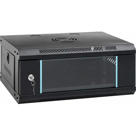 Netvrksskab vgmonteret 533521 cm  Sort stl