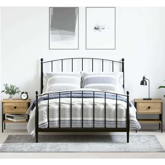 Sengebord 2 stk artisan eg laminat 40x42x45 cm