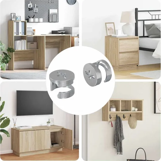 Kamlseskrue 2 stk 1210 mm slv, stl