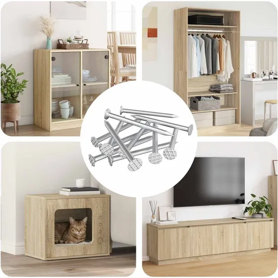 Trnagler 12 stk 315 mm zinkbelagt