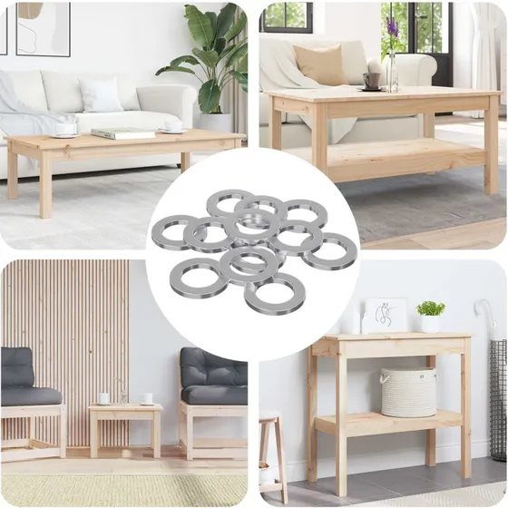 Flade skiver 50.000 stk zinkbelagt stl - slv