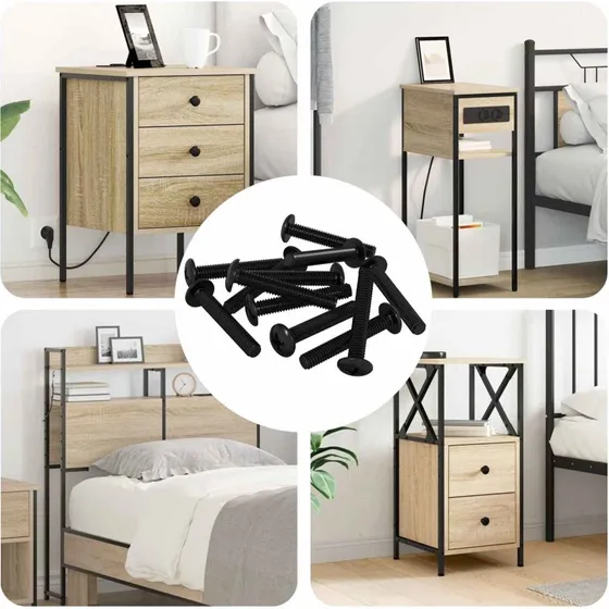 Skrue 2647 stk 5x30 mm slv, jern - strk lseskrue