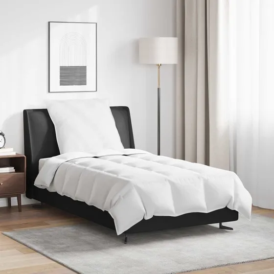 Sommerdyne med pude 2 stk – hvide dunfjer