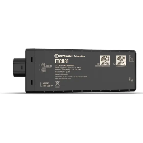 Teltonika FTC881 4G GPS-tracker (batteridrevet, IP69K)