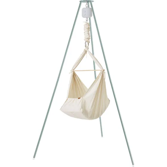 MEMBANTU Sage Green Basic vuggestativ til slyngevugge