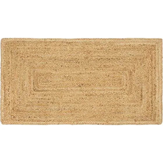 Jutetæppe Beige 60 x 110 cm – Accent tæppe
